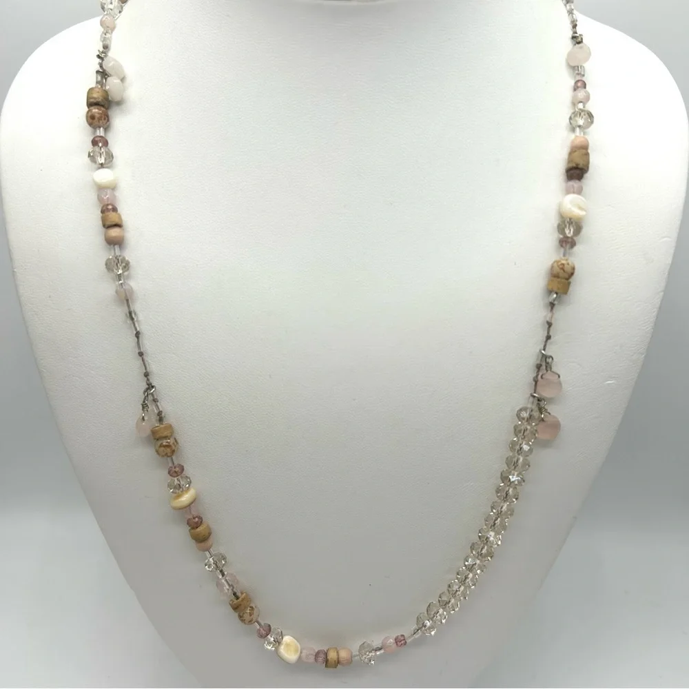 LOFT Beaded Strand Necklace